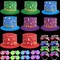 New Year's Eve Party Top Hat Accordion Hats for 2025 Happy New Year Eve Party Supplies Decorations Colorful Cardboard Fold Paper Hats for Costume Headwear